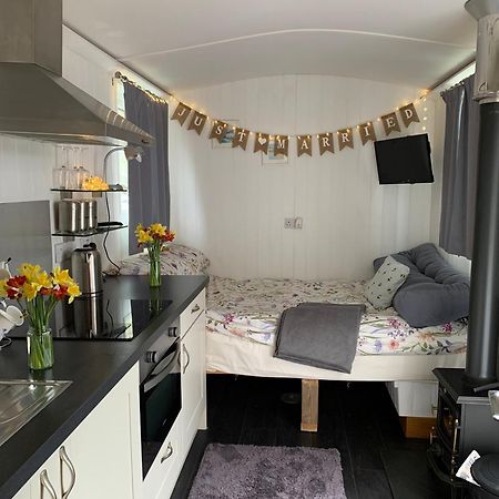 Tides Reach, Deluxe Shepherds Hut 1, 100M From The Beach Сент-Меррин Экстерьер фото